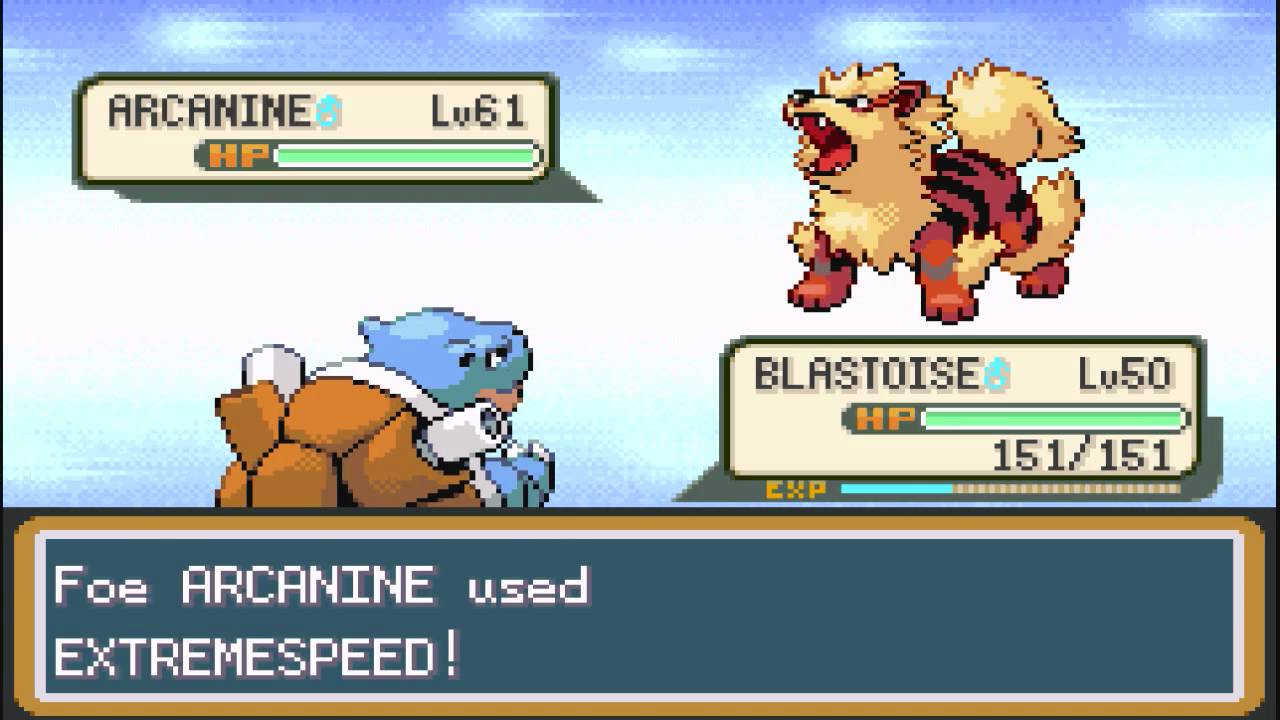 Pokemon FireRed/LeafGreen: Elite Four: Champion Gary - YouTube