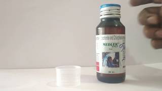 Medler syrup uses and side-effects