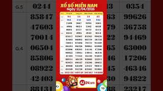 Xổ số miền Nam ngày 11 tháng 4 - XSMN 11/4/2026 - SXMN - KQXSMN hôm nay #xsmn #sxmn