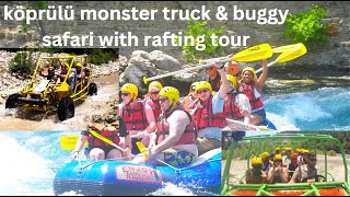 Köprülü monster truck \u0026 buggy safari with rafting tour - Antalya - Turkey