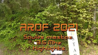 ARDF 2021 Saulės miestas 3.5 Mhz Highlights