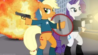 Avengers Re-enacted by Ponies