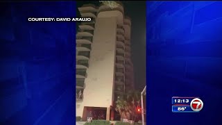 Witness recalls terrifying moments after Surfside building collapse