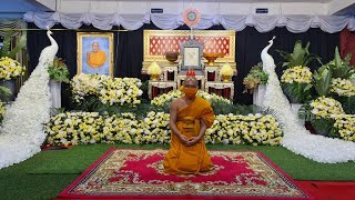 พิธีบำเพ็ญกุศลสวดพระอภิธรรมศพ หลวงตาชุม สีลสุทฺโธ อดีตเจ้าอาวาสวัดสันติสีลาราม(วัดป่ากุดจิก)