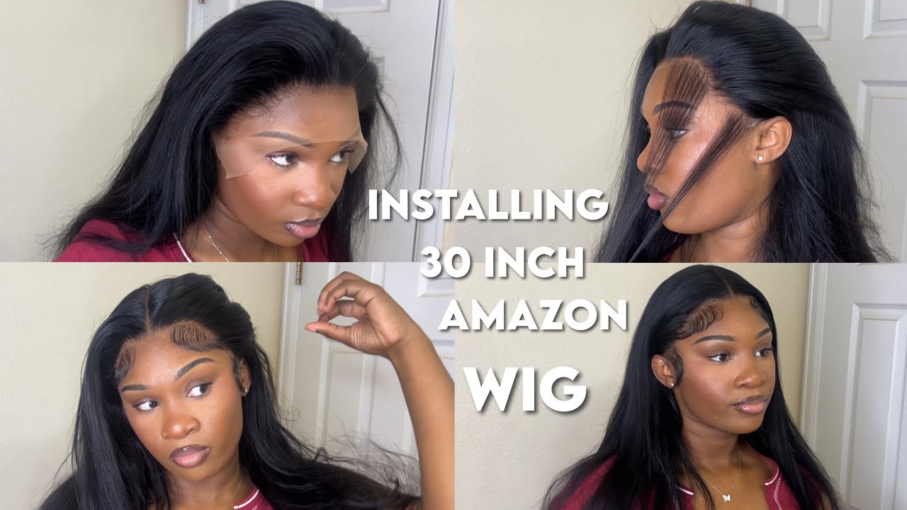30 Inch Wig Install Ft Amazon Wig Youtube