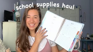 school supplies haul & giveaway 2019