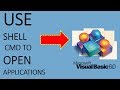 Use Shell command to Run applications on Visual Basic 6.0