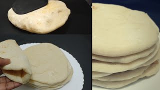 Kuboos /Pita Bread/ നല്ല സോഫ്റ്റായി കുബ്ബൂസ് ഇനി വീട്ടിൽ തന്നെ ഉണ്ടാക്കാം