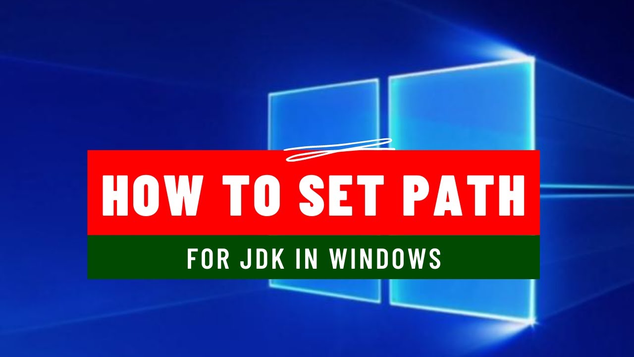 How To Set Path Permanently For Java In Windows 10 - YouTube