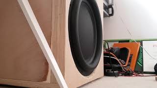 Tymphany STW350F Subwoofer and Yamaha PC9500N Amp - Interstellar (2014) Rocket Launch Scene