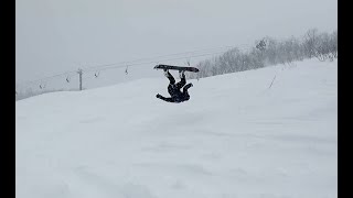 Fresh Hakuba Powder! - Happo-One Snowboarding