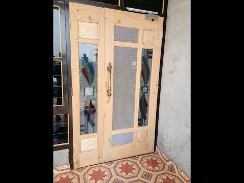 Door Design With Jali Home And Kitchen