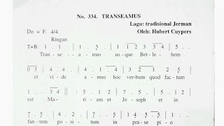 Lagu Natal || TRANSEAMUS || Lagu Tradisional Jerman || Oleh ; Hubert Cuypers