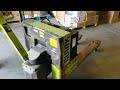 clarke electric pallet jack