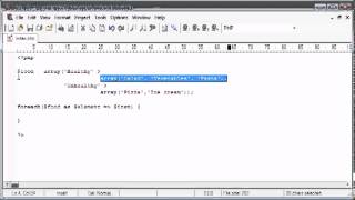 Beginner PHP Tutorial 41 - for each Statement