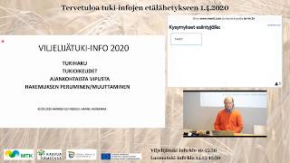 Viljelijätuki-info 1.4.2020