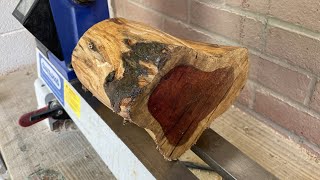 Woodturning - Amazing Yew Log