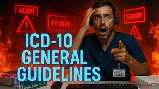 “ICD-10 General Guidelines FY 2026 🔥 The Rules That Decide Right vs Wrong Coding”