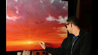 3 tips to make your sunset paintings more powerful - with Tim Gagnon