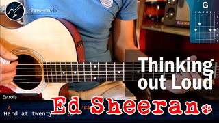 Cómo tocar "Thinking out Loud" de Ed Sheeran en guitarra (HD Tutorial COMPLETO - Christianvib