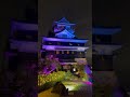 梦幻光影 清洲城的夜 等你来点亮 嘿 宝 日本旅游 清州城 灯光秀 日本旅行 夜景 camping 日本地陪 tour 京都老司机 日本旅游