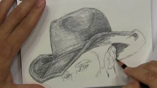 How to Draw a Cowboy Hat