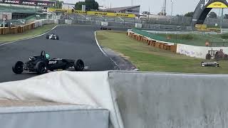 2023 9月17日スーパーFJ筑波サーキット決勝でのクラッシュ動画