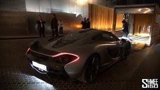 McLaren P1 Arrives and Unloaded in Dubai