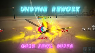 UNDYNE REWORK + JEVIL BUFFS [UTPR]