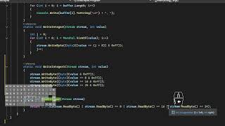 Bitshift operator convert integer to byte array (C#)