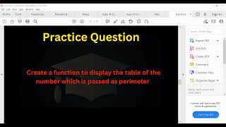 9618 - Python video tutorial Class 2 (Part 2 - create functions) - Python tutor