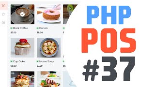 #37 Update function | Simple point of sale app in php & javascript | Quick programming tutorial