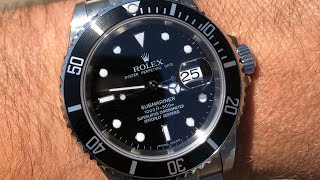 MY NEW ROLEX SUBMARINER DATE 16610 REVIEW