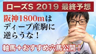 【競馬予想】ローズS 2019 最終予想　阪神1800mはディープ産駒に逆らうな！