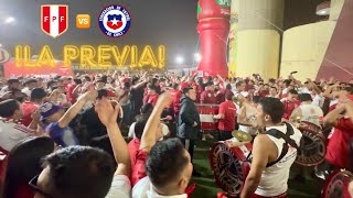 PERÚ vs. CHILE La Previa en el Estadio Monumental con La Blanquirroja y Sentimiento Blanquirrojo