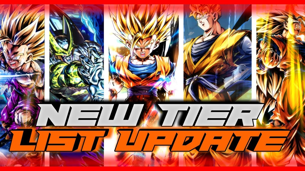 (Dragon Ball Legends) NEW Updated Tier List | LF Perfect Cell Is Z Tier ...