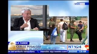 "Alto Mando de las FF.MM. de Vzla se reunió con Maduro y le pidió soluciones": general (r) Peñaloza