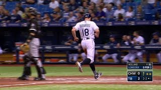 CWS@TB: Longoria drops a single into right for an RBI