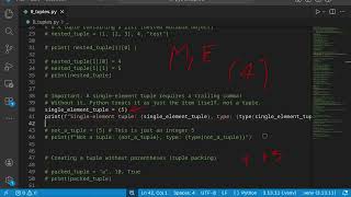 Python Prep 26: Tuple Mastery – Packing, Unpacking, and the Famous One-Line Swap