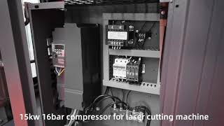 screwaircompressor 15kw 22kw 16bar laser cutting cnc router