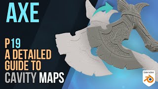 Axe - Detailed Game Objects - P19 - Cavity Maps in Detail
