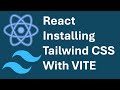 🎨 Install Tailwind CSS in React (Vite) & Remove Vite Defaults – Full Setup 🚀
