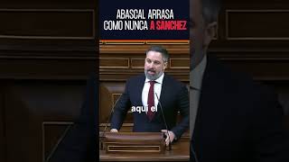 ¡Santiago Abascal ARRASA BRUTALMENTE a PEDRO SÁNCHEZ!