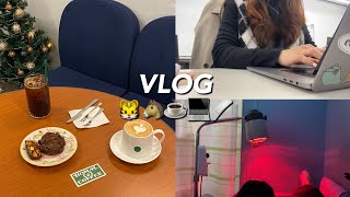 직장인 일상VLOG| 왕십리데이트(행운돈까스, 호말커피), 출퇴근, 잠실맛집(베질루르 밀크티,더이탈리안클럽), 여행 에필로그, 건초염