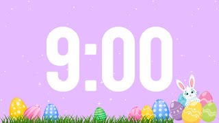 Easter 9 Minute Timer | Classroom Timer | Bunny Timer | Spring Countdown | Easter Egg Countdown