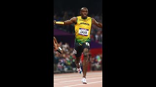 Jamaica Break Men's 4x100m World Record 36.85 London 2012 Olympics #Shorts
