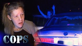 Multiple Suspects Bail Out of Car During Chase | Marion County, FL | COPS TV Show