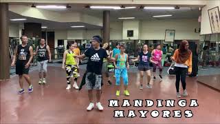 MAYORES - MANDINGA SALSA VERSION | ZUMBA | SALSA | CHOREO BY YP.J