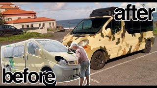 Camper Van Transformation - From Passenger Car to a Cozy 2-Bed CamperVan!