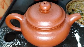 紫砂壶 purple clay teapot 底潮清 • 小仿古壶